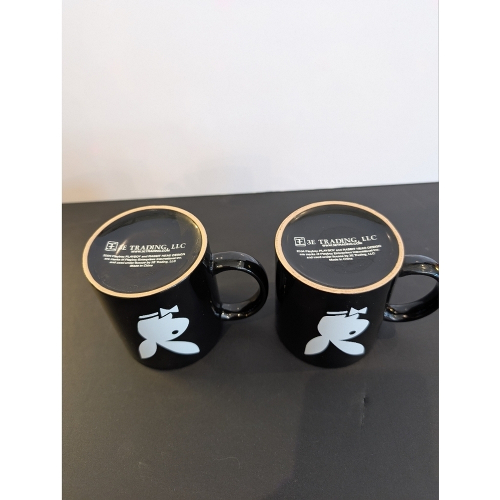 2 Classic Playboy Bunny Coffee Mugs - Picture 5 of 7